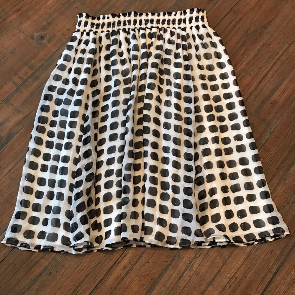 Kate Spade “Skirt the Rules” M silk skirt